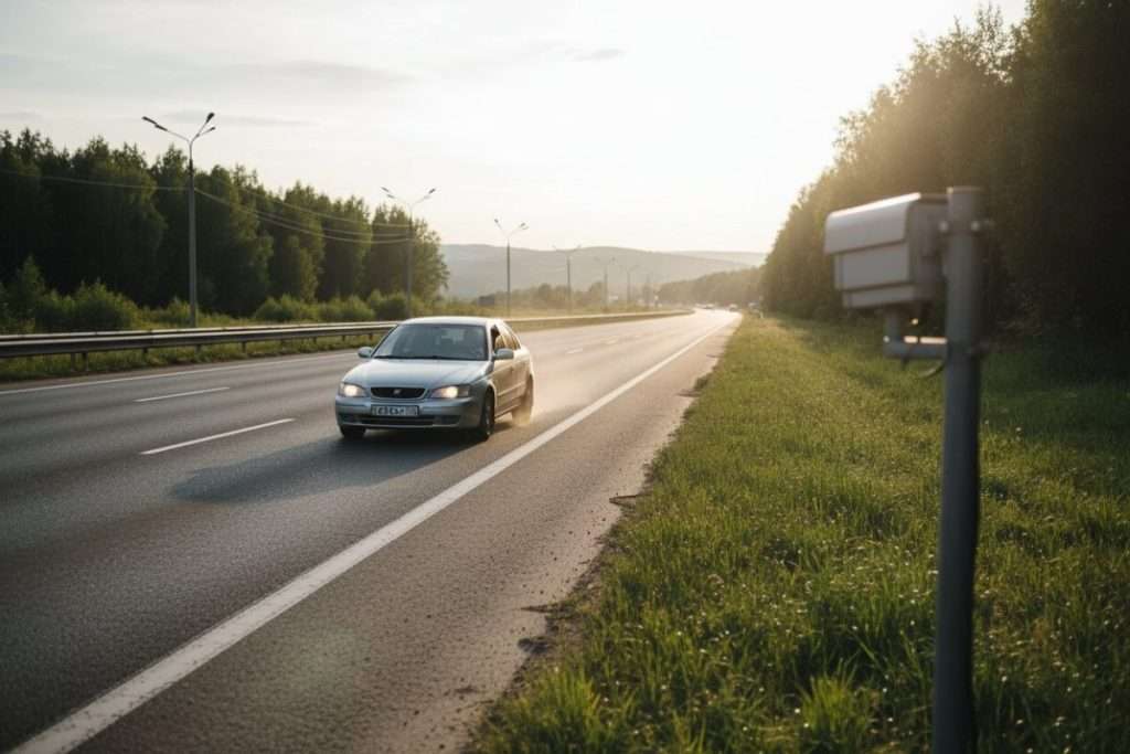 À quelle distance un radar flashe une voiture ?