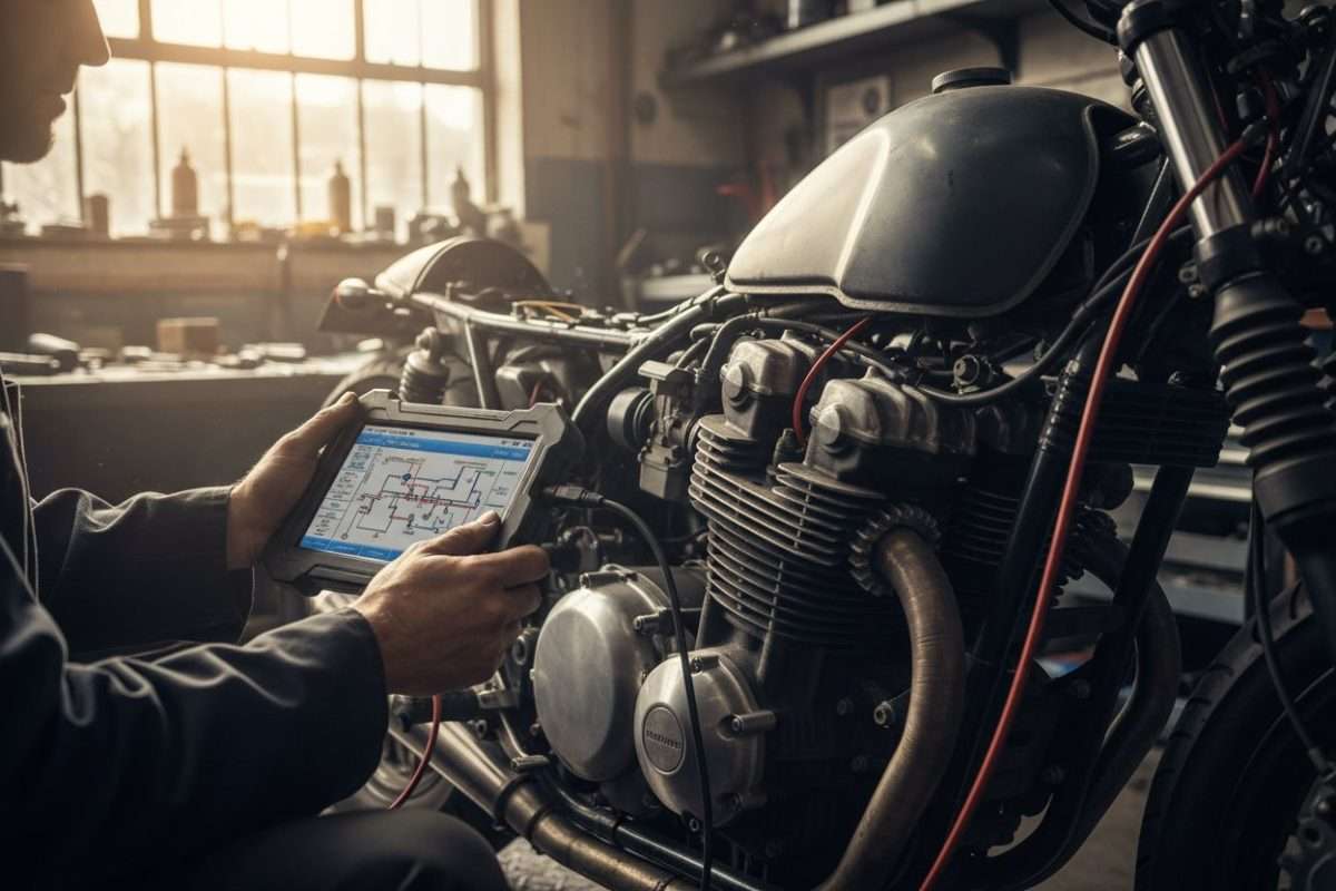Changer date révision BMW avec Motoscan